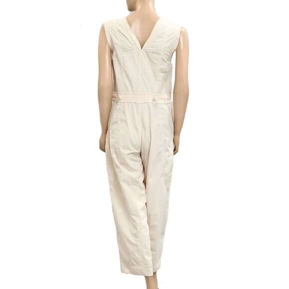 Daily Practice Anthropologie Soller Drawstring Jumpsuit Straight Leg XL 281876 - Picture 11 of 11